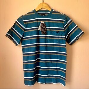 Vans | NWT Kids' Short Sleeve Striped T-Shirt Boys Size Large